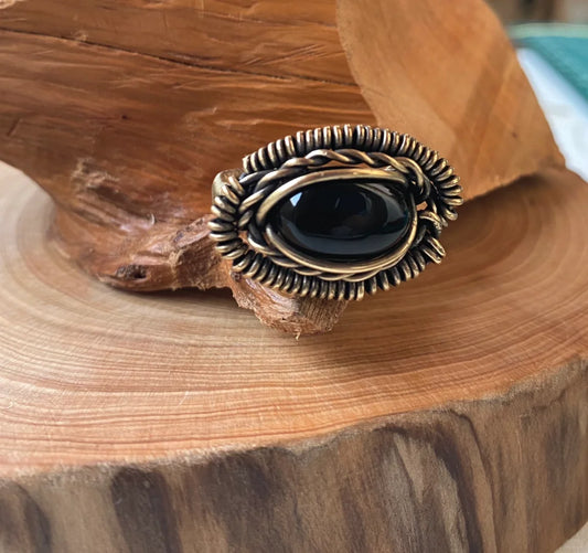 Day 4 Black Onyx Ring