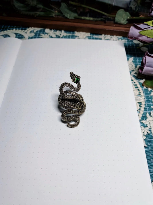 Day 35 Snake wire woven Ring