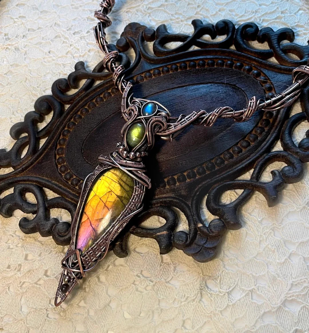 Priest Labradorite Necklace