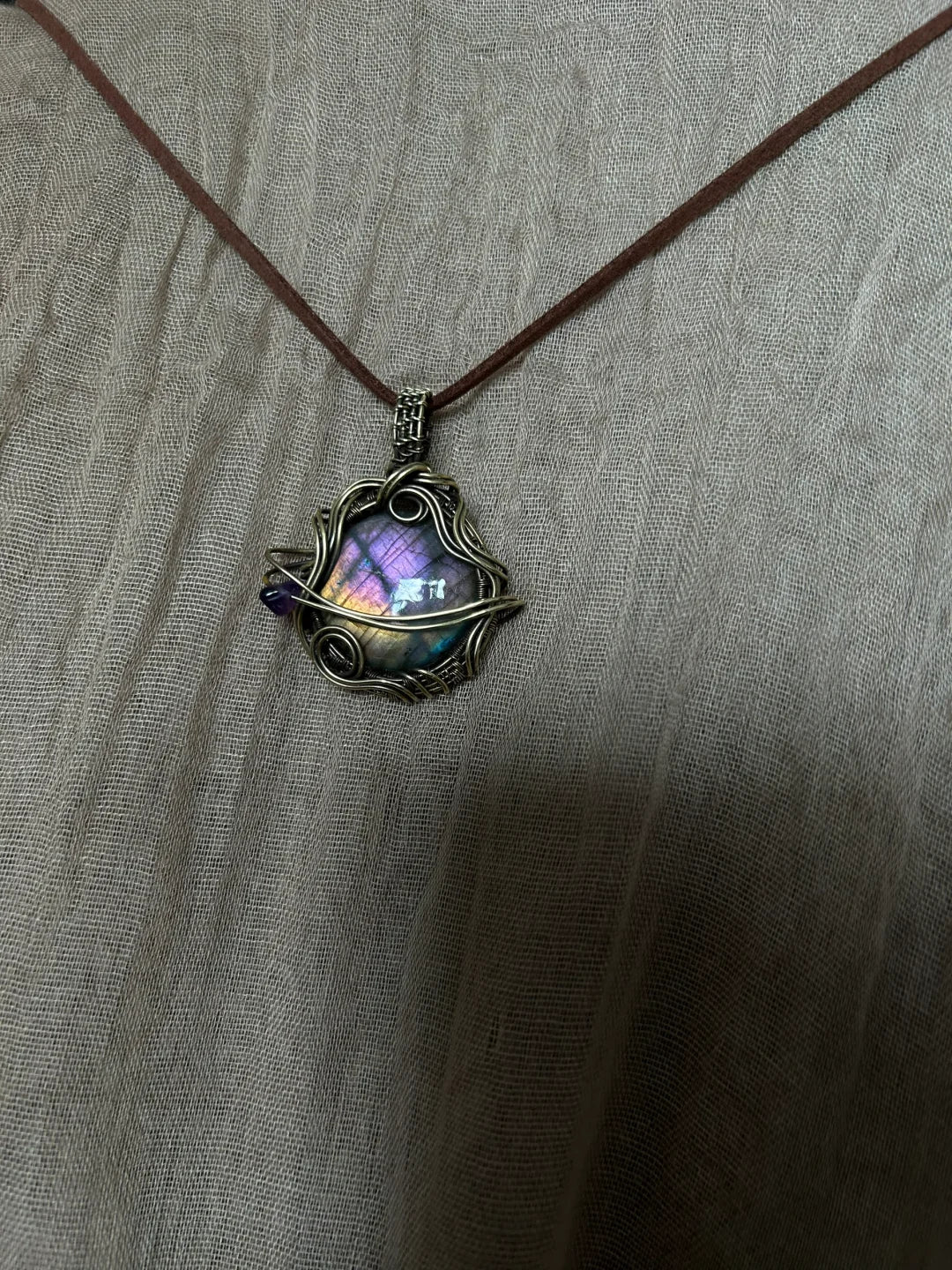 Galaxy Labradorite Pendant