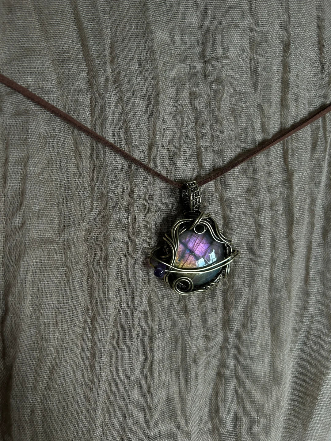 Galaxy Labradorite Pendant