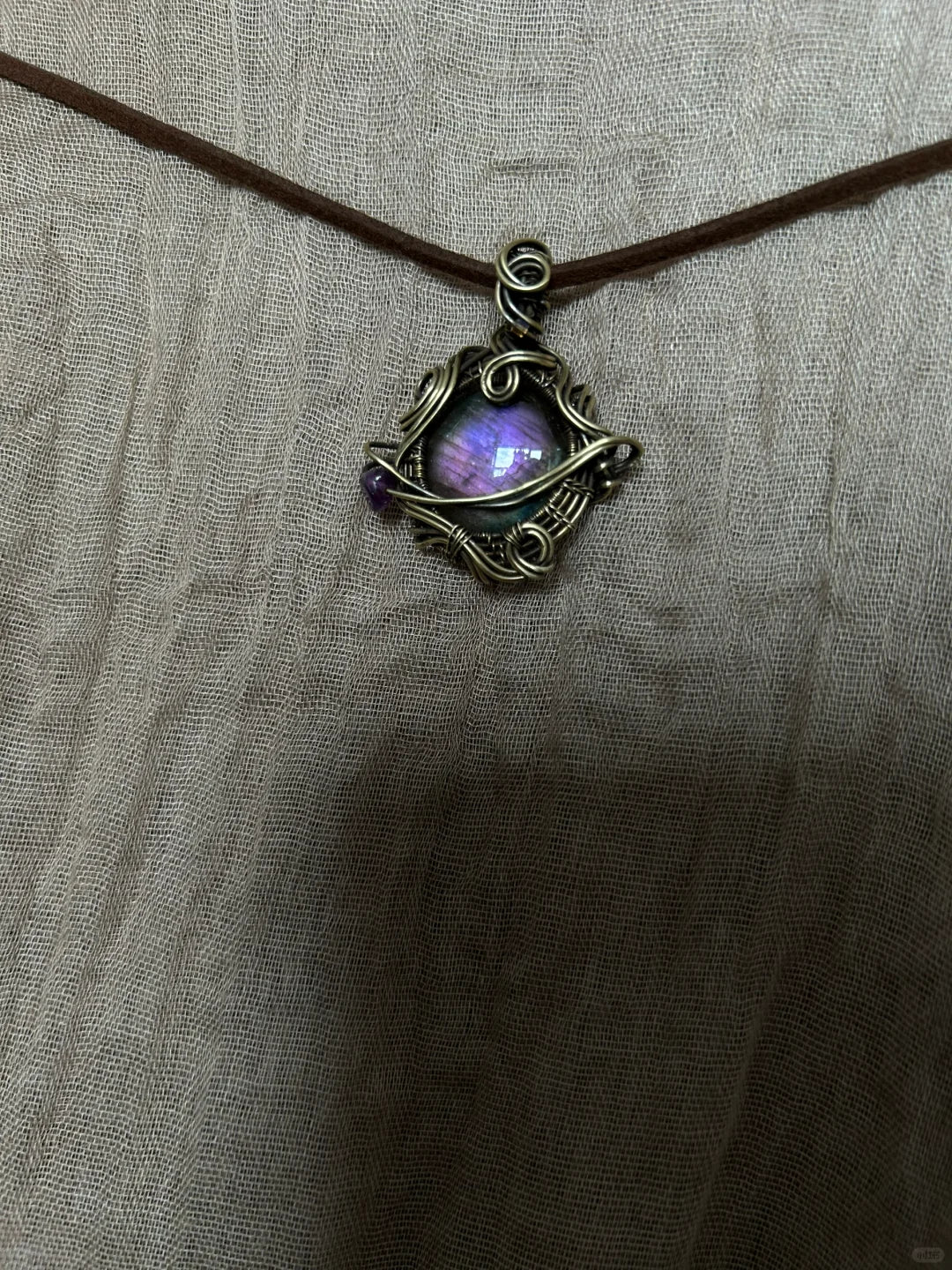 Galaxy Labradorite Pendant