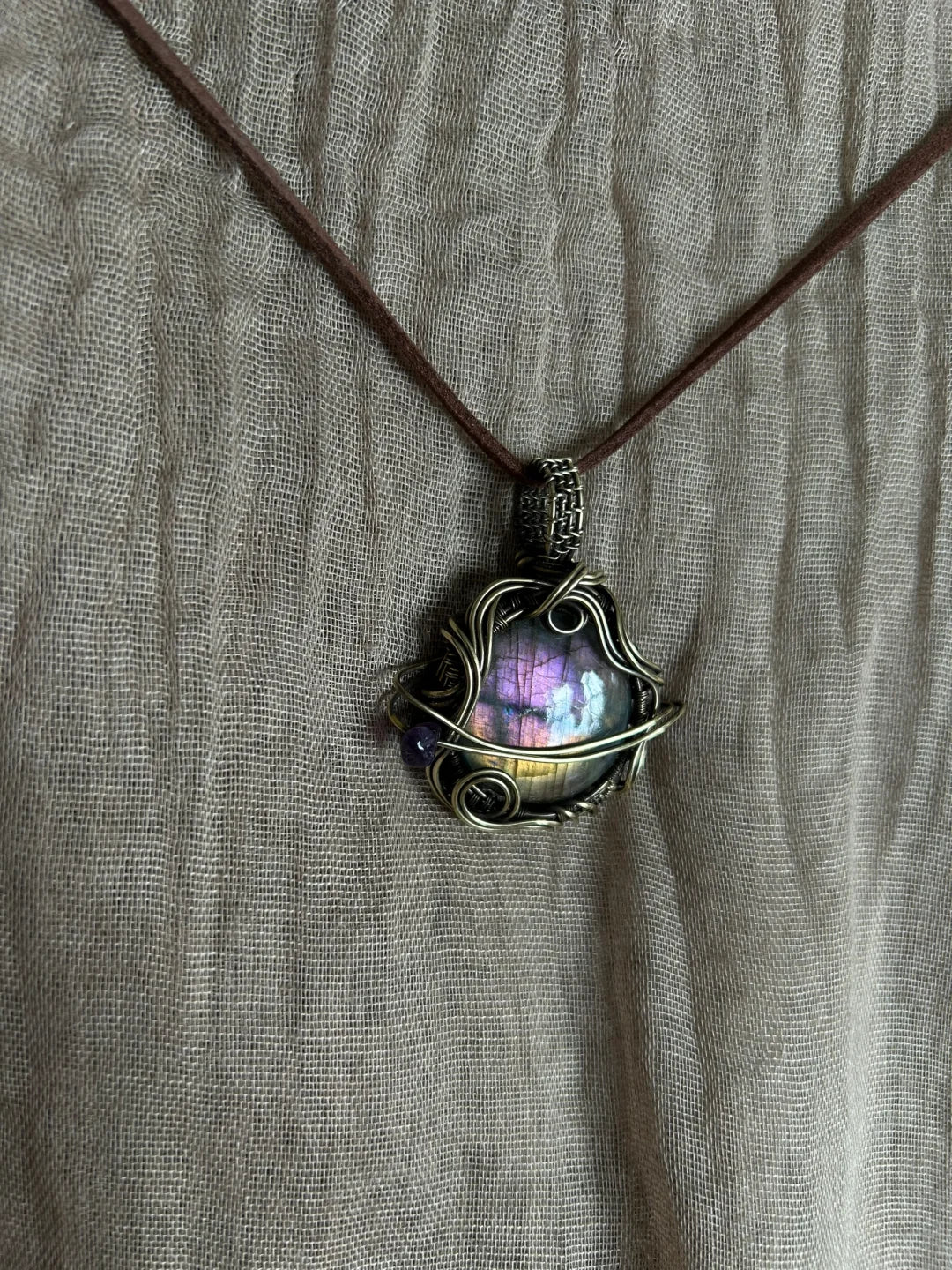 Galaxy Labradorite Pendant