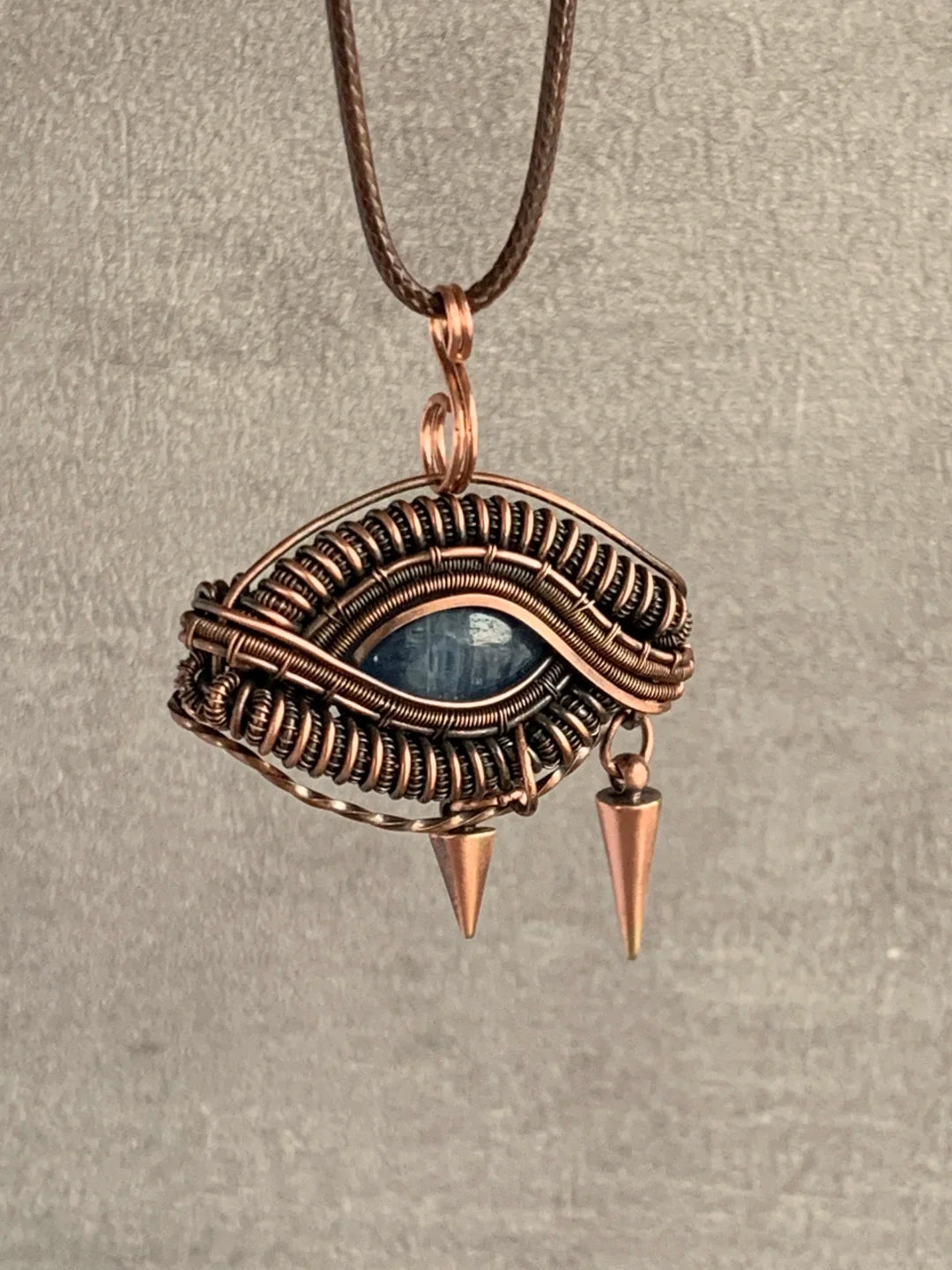 Eye of Horus Wire Wrapping Pendant