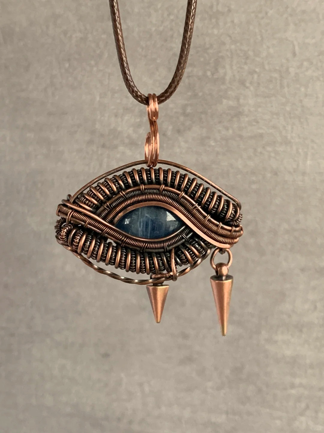 Eye of Horus Wire Wrapping Pendant