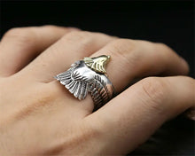 Load image into Gallery viewer, Silver Eagle Rings
