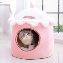 Load image into Gallery viewer, Cat Pink Bed
