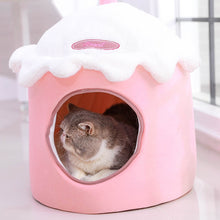 Load image into Gallery viewer, Cat Pink Bed
