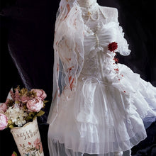 Load image into Gallery viewer, Vintage Terror Blood Bride Halloween Party Dresses
