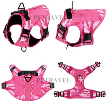 Load image into Gallery viewer, Pink Tactical Dog Harness
