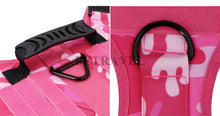 Load image into Gallery viewer, Pink Tactical Dog Harness
