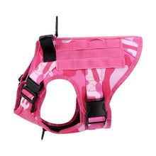 Load image into Gallery viewer, Pink Tactical Dog Harness
