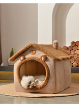 Load image into Gallery viewer, Foldable Pink Dog House
