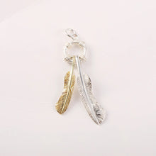 Load image into Gallery viewer, Silver Indian Style Vintage Feathers
