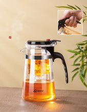 Load image into Gallery viewer, Teapot With Infuser Thickened One-button Filtering Tea Separation Kettle
