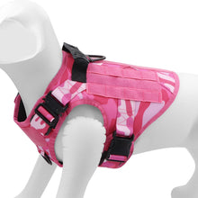 Load image into Gallery viewer, Pink Tactical Dog Harness
