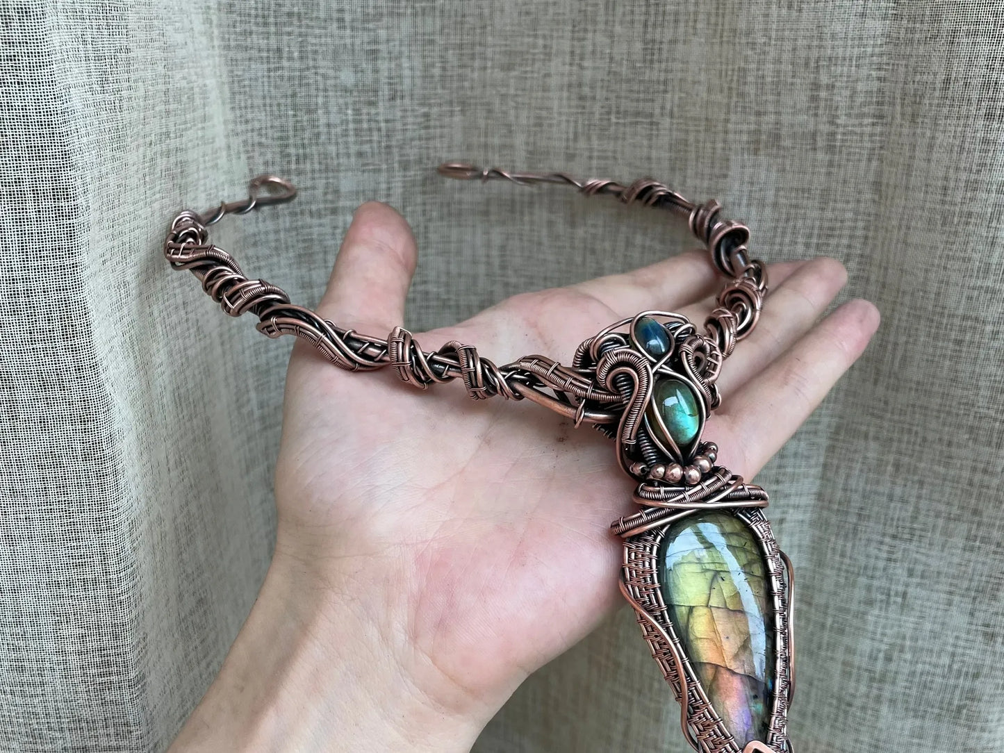 Priest Labradorite Necklace