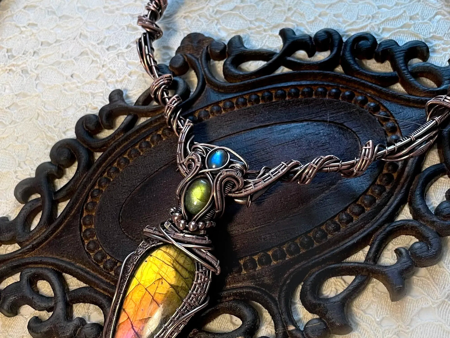 Priest Labradorite Necklace