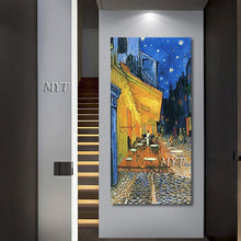 Load image into Gallery viewer, van gogh Cafe Terrace at Night reproduction
