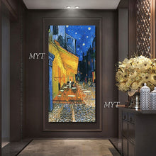 Load image into Gallery viewer, van gogh Cafe Terrace at Night reproduction
