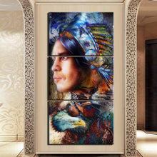 Load image into Gallery viewer, Abstract Indian Colorful Feather Pictures Canvas Painting Wall Art Poster Home Decoration Posters And Prints Home Decor
