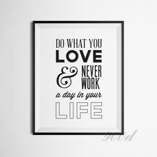 Load image into Gallery viewer, Love Quote Canvas Art Print Painting Poster, Wall Pictures for Home Decoration, Wall Decor FA357
