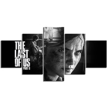 Load image into Gallery viewer, Canvas Printed 5 Piece Modular Picture The Last of Us Part 2 Game Poster Home Decorative Paintings For Living Room Home Decor
