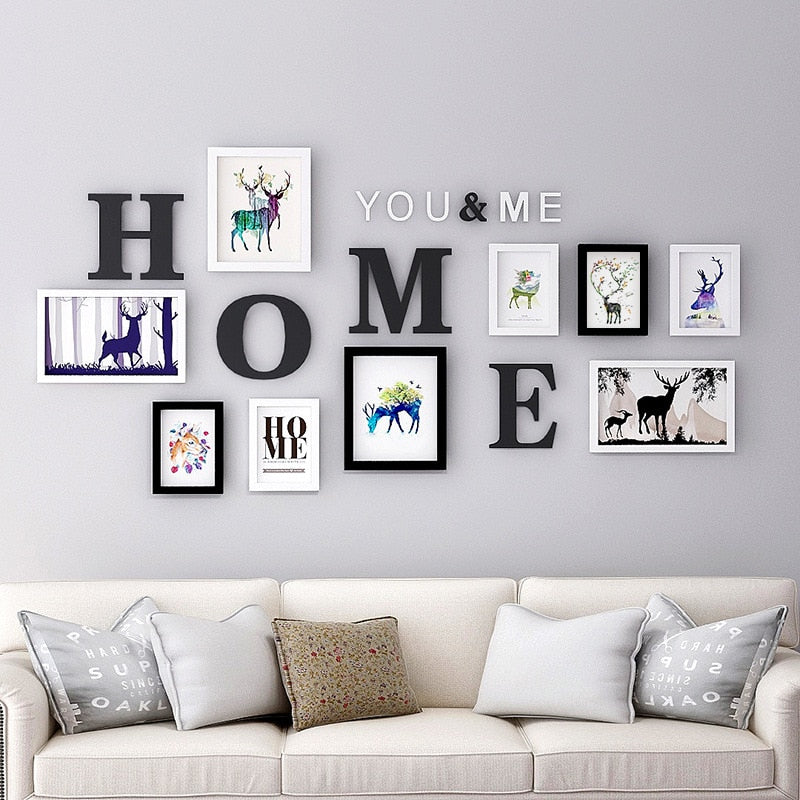 Photo Wall Family Frame Combination Set – EllaSeal