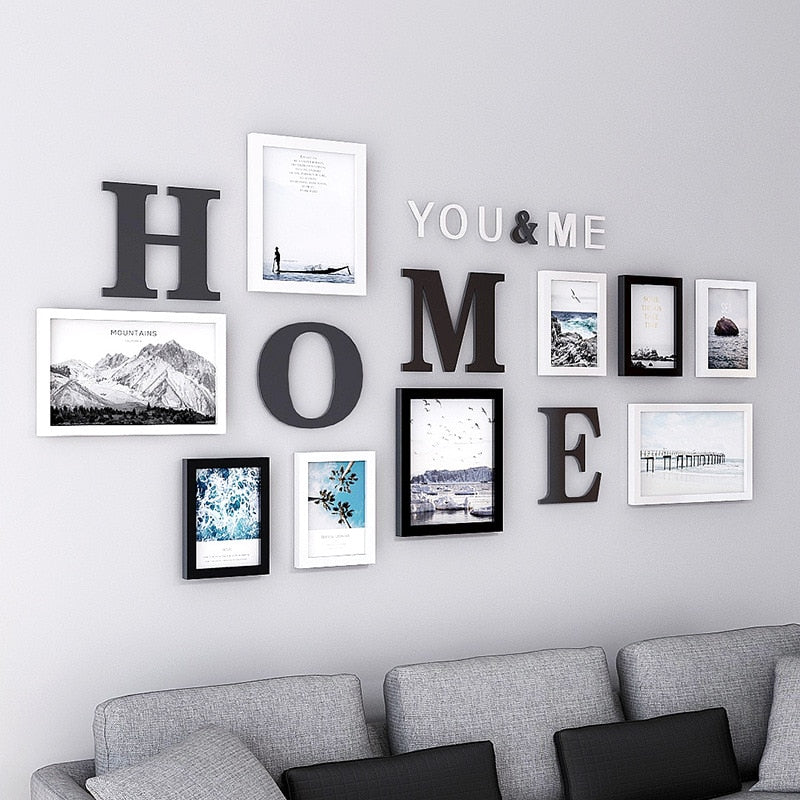 Photo Wall Family Frame Combination Set – EllaSeal