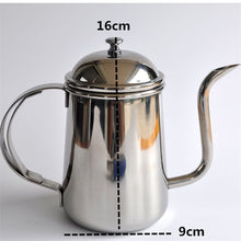 Load image into Gallery viewer, 700ML highquality stainless steel fine mouth pot / Creative kettle coffee percolator and tea pot kitchen tools
