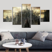 Load image into Gallery viewer, Canvas Paintings Home Decor Prints Poster 5 Pieces Dark Souls Pictures For Living Room Modular Wall Art Framed
