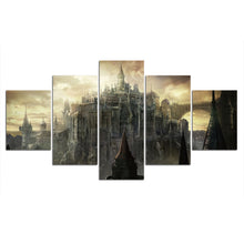 Load image into Gallery viewer, Canvas Paintings Home Decor Prints Poster 5 Pieces Dark Souls Pictures For Living Room Modular Wall Art Framed
