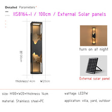 Load image into Gallery viewer, IISINUO Solar LED Outdoor Light Waterproof Garden Decoration Lamps for Balcony Courtyard Street Wall Lighting Outdoor Luminaires
