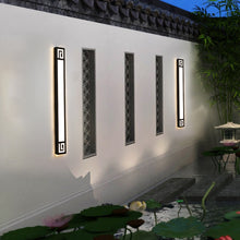 Load image into Gallery viewer, New Chinese outdoor wall lamp waterproof balcony external long LED wall light creative Garden Villa 110V 220V Sconce  Luminaire
