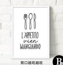 Load image into Gallery viewer, Choose Your Weapon Kitchen Digital Print Poster Cuadros Art Canvas Painting Wall Picture Kitchen Restaurant Home Decor
