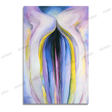 Load image into Gallery viewer, Georgia O&#39;keeffe Women Abstract Floral Oil Painting Canvas Art Print Painting Poster, Wall Picture For Living Room, Home Decor
